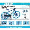 LEIBAO 8170 non  XE ĐẠP TỐC ĐỘ BUGATTI BIKE bộ đồ chơi xếp lắp ráp ghép mô hình  Kỹ Thuật Công Nghệ Cao Mô Hình Phương Tiện 294 khối