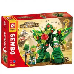 SEMBO 1001 1002 1003 1004 non  CHÚ BÉ RỒNG HOÀNG GIA 4 KIỂU bộ đồ chơi xếp lắp ráp ghép mô hình 869 khối