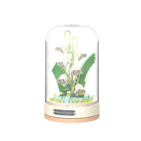 JAKI JK2678 2678 non  THƯ CHÚC MỪNG HOA ĐƯỢC BẢO QUẢN bộ đồ chơi xếp lắp ráp ghép mô hình Creator Sáng Tạo 91 khối