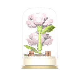 JAKI JK2676 2676 non  BẢO QUẢN HOA MƠ HỒ bộ đồ chơi xếp lắp ráp ghép mô hình Creator Sáng Tạo 147 khối