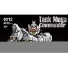 拓乐 6012 non  XE TĂNG NGOÀI HÀNH TINH MEGATRON bộ đồ chơi xếp lắp ráp ghép mô hình Movie & Game TANK MEGA COMMANDER Phim Và Trò Chơi 4052 khối