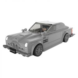 JAKI JK9027 9027 non  XE RÚT ASTON MARTIN DB5 tỷ lệ 1:25 bộ đồ chơi xếp lắp ráp ghép mô hình Speed Champions Racing Cars Đua Xe Công Thức 287 khối