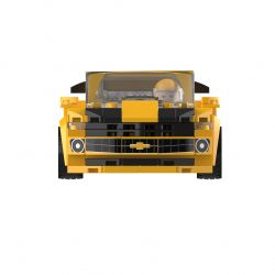 JAKI JK9026 9026 non  XUEFULAN CAM LÙI XE tỷ lệ 1:25 bộ đồ chơi xếp lắp ráp ghép mô hình Speed Champions Racing Cars Đua Xe Công Thức 246 khối