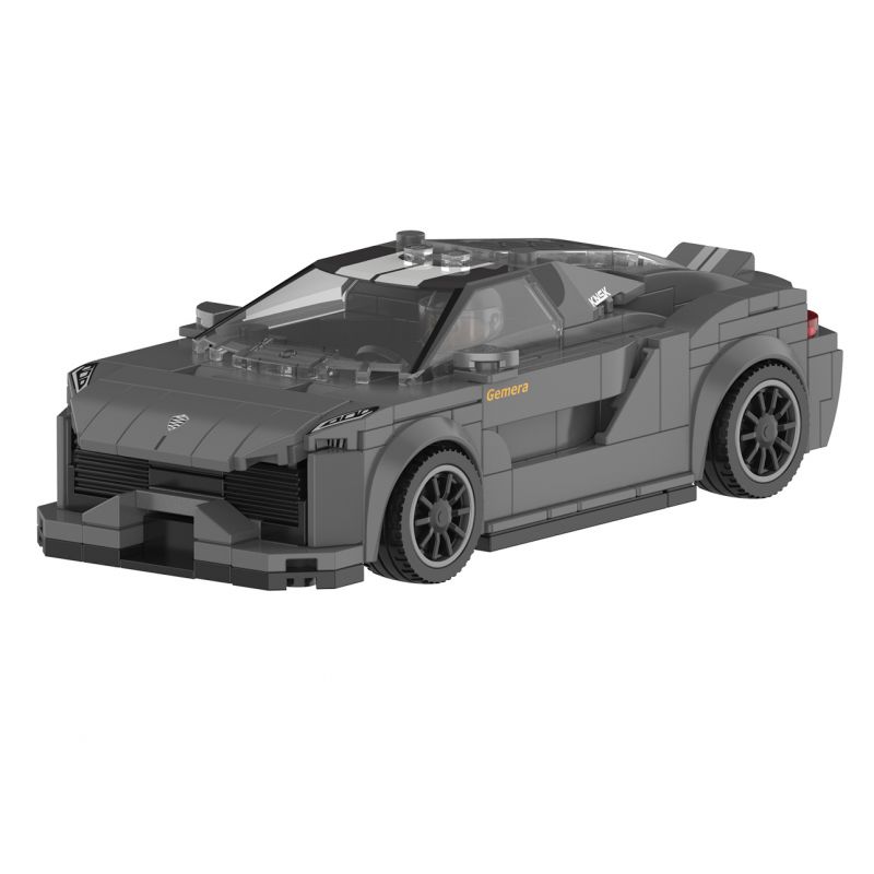 JAKI JK9025 9025 non  XE KÉO CORNISEL GE tỷ lệ 1:25 bộ đồ chơi xếp lắp ráp ghép mô hình Speed Champions Racing Cars Đua Xe Công Thức 250 khối