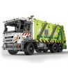 REOBRIX 22022 non  XE RÁC NÉN bộ đồ chơi xếp lắp ráp ghép mô hình  COMPRESSED GARBAGE TRUCK Kỹ Thuật Công Nghệ Cao Mô Hình Phương Tiện 1488 khối