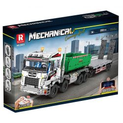 REOBRIX 22021 non  PHƯƠNG TIỆN VẬN CHUYỂN MÓC TAY BỐN CHẾ ĐỘ bộ đồ chơi xếp lắp ráp ghép mô hình  4 MODE CARRIAGE HOIST Kỹ Thuật Công Nghệ Cao Mô Hình Phương Tiện 2950 khối