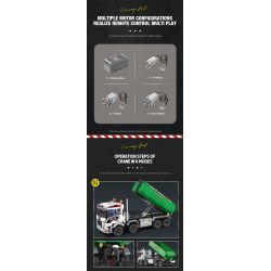 REOBRIX 22021 non  PHƯƠNG TIỆN VẬN CHUYỂN MÓC TAY BỐN CHẾ ĐỘ bộ đồ chơi xếp lắp ráp ghép mô hình  4 MODE CARRIAGE HOIST Kỹ Thuật Công Nghệ Cao Mô Hình Phương Tiện 2950 khối