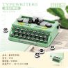 YALE RABBIT T918 T919 non  MÁY ĐÁNH CHỮ CỔ ĐIỂN bộ đồ chơi xếp lắp ráp ghép mô hình Creator TYPEWRITER Sáng Tạo 918 khối