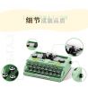 YALE RABBIT T918 T919 non  MÁY ĐÁNH CHỮ CỔ ĐIỂN bộ đồ chơi xếp lắp ráp ghép mô hình Creator TYPEWRITER Sáng Tạo 918 khối
