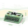 YALE RABBIT T918 T919 non  MÁY ĐÁNH CHỮ CỔ ĐIỂN bộ đồ chơi xếp lắp ráp ghép mô hình Creator TYPEWRITER Sáng Tạo 918 khối