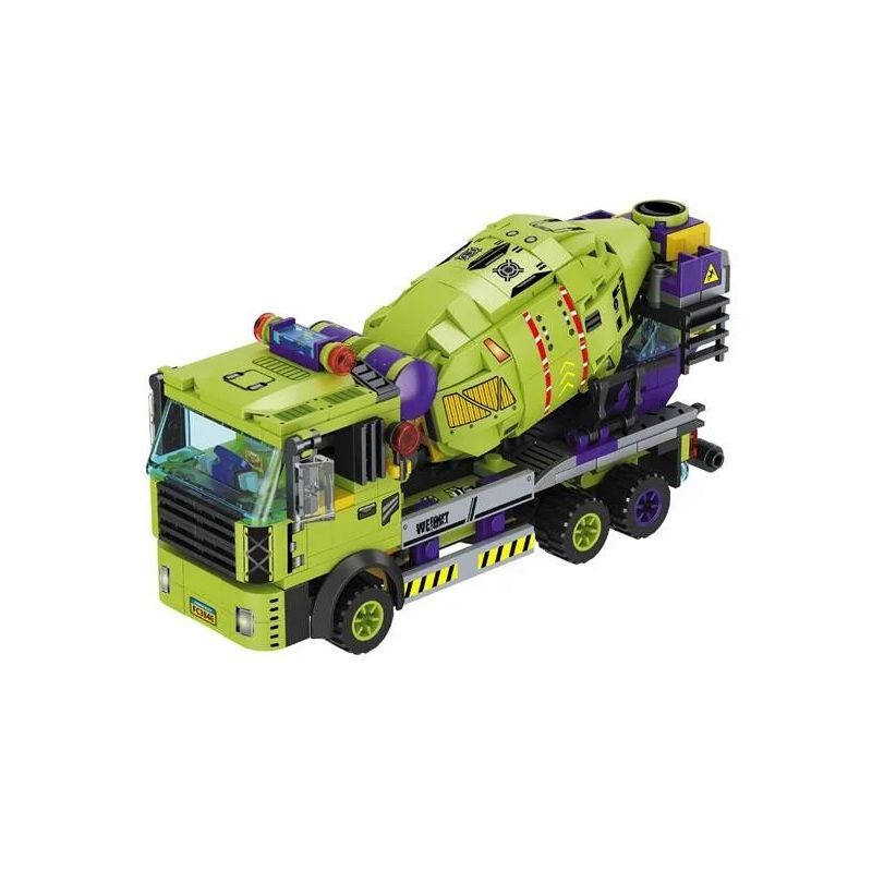 FORANGE FC3846 3846 non  XE TRỘN 8 TỔ HỢP bộ đồ chơi xếp lắp ráp ghép mô hình Creator Sáng Tạo