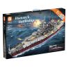 FORANGE FC4201 4201 non  CHIẾN HẠM BISMARCK bộ đồ chơi xếp lắp ráp ghép mô hình BISMARCK CLASS BATTLESHIP 2081 khối