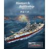 FORANGE FC4201 4201 non  CHIẾN HẠM BISMARCK bộ đồ chơi xếp lắp ráp ghép mô hình BISMARCK CLASS BATTLESHIP 2081 khối