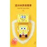 SEMBO 612202 non  HỘP ĐỰNG BÚT ĐA NĂNG SPONGEBOB bộ đồ chơi xếp lắp ráp ghép mô hình Spongebob Squarepants Chú Bọt Biển Tinh Nghịch 290 khối