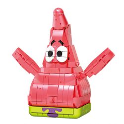 SEMBO 612201 non  QUẦY LỄ TÂN PAI DAXING bộ đồ chơi xếp lắp ráp ghép mô hình Spongebob Squarepants PATRICK STAR Chú Bọt Biển Tinh Nghịch 404 khối