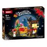 WOMA C0272 0272 non  TUẦN LỘC VÀ GIỎ QUÀ bộ đồ chơi xếp lắp ráp ghép mô hình Christmas Giáng Sinh 478 khối