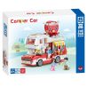 ZHEGAO 01002 non  NGƯỜI CẮM TRẠI BẠCH TUỘC bộ đồ chơi xếp lắp ráp ghép mô hình City CAMPER CAR Thành Phố 615 khối