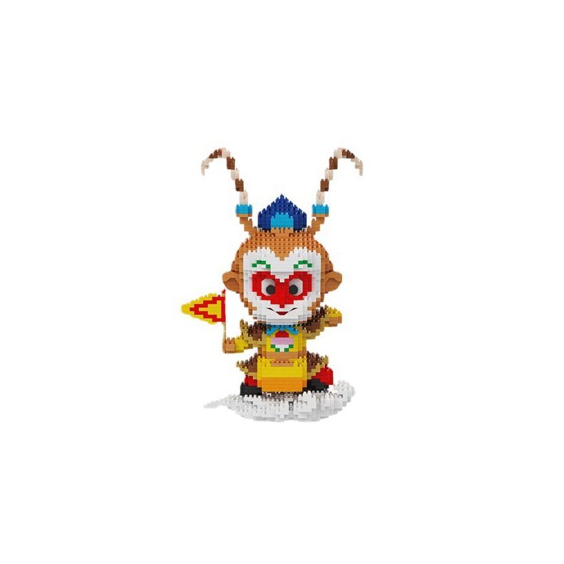 HAPPY BUILD SHINEYU XINYU YC-32017-4 32017-4 YC32017-4 non  VUA KHỈ bộ đồ chơi xếp lắp ráp ghép mô hình Movie & Game Phim Và Trò Chơi