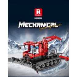 REOBRIX 22019 non  MÁY SAN TUYẾT bộ đồ chơi xếp lắp ráp ghép mô hình  Kỹ Thuật Công Nghệ Cao Mô Hình Phương Tiện 1100 khối