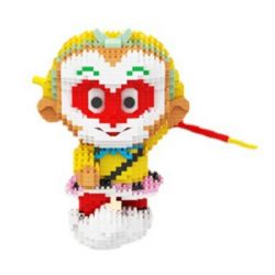 HAPPY BUILD SHINEYU XINYU YC-32017-1 32017-1 YC32017-1 non  TÔN NGỘ KHÔNG bộ đồ chơi xếp lắp ráp ghép mô hình Movie & Game Phim Và Trò Chơi