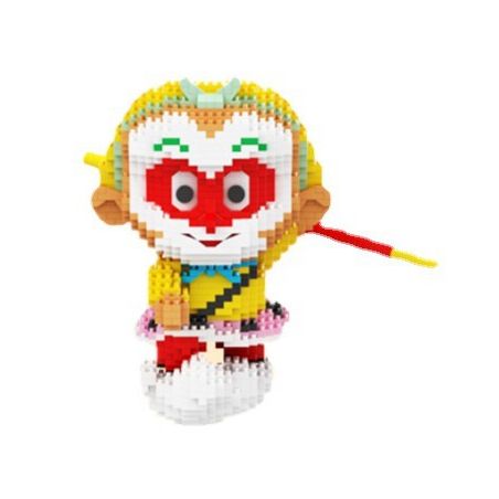 HAPPY BUILD SHINEYU XINYU YC-32017-1 32017-1 YC32017-1 non  TÔN NGỘ KHÔNG bộ đồ chơi xếp lắp ráp ghép mô hình Movie & Game Phim Và Trò Chơi