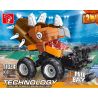 TA GAOLE T1024 1024 non  TRICERATOPS LÙI XE bộ đồ chơi xếp lắp ráp ghép mô hình  Kỹ Thuật Công Nghệ Cao Mô Hình Phương Tiện 432 khối