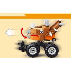 TA GAOLE T1024 1024 non  TRICERATOPS LÙI XE bộ đồ chơi xếp lắp ráp ghép mô hình  Kỹ Thuật Công Nghệ Cao Mô Hình Phương Tiện 432 khối