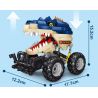 TA GAOLE T1022 1022 non  TYRANNOSAURUS REX LÙI XE bộ đồ chơi xếp lắp ráp ghép mô hình  Kỹ Thuật Công Nghệ Cao Mô Hình Phương Tiện 441 khối