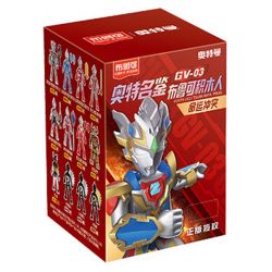 BLOKS 71207 non  GV-03 XUNG KÍCH ĐỊNH MỆNH PHIÊN BẢN PHẦN 12 LOẠI bộ đồ chơi xếp lắp ráp ghép mô hình Ultraman Vệ Binh Vũ Trụ Siêu Nhân Điện Quang