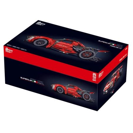 BRICKCOOL KC015 TOP TOY 16009 non  NỔ KIẾM ĐỎ RỰC FERRARI 488 tỷ lệ 1:10 bộ đồ chơi xếp lắp ráp ghép mô hình  Kỹ Thuật Công Nghệ Cao Mô Hình Phương Tiện 2048 khối