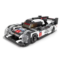 Kazi KY6103 6103 non  919 XE ĐUA ĐƯỜNG DÀI LÙI bộ đồ chơi xếp lắp ráp ghép mô hình 347 khối