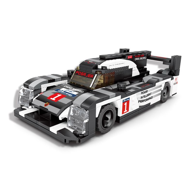 Kazi KY6103 6103 non  919 XE ĐUA ĐƯỜNG DÀI LÙI bộ đồ chơi xếp lắp ráp ghép mô hình 347 khối