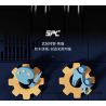 QIZHILE U0117 0117 non  GẤU TRÚC SWAT CÓ VŨ TRANG bộ đồ chơi xếp lắp ráp ghép mô hình Bionic Mechanics SPC Sinh Vật Máy