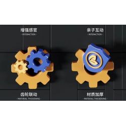 QIZHILE U0116 0116 non  ĐẠI BÀNG TRINH SÁT VŨ TRANG bộ đồ chơi xếp lắp ráp ghép mô hình Bionic Mechanics FORCE RECON Sinh Vật Máy