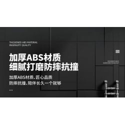 QIZHILE U0115 0115 non  CHUYỂN PHÁT NHANH BLACK PANTHER bộ đồ chơi xếp lắp ráp ghép mô hình Bionic Mechanics SONIC EXPRESS Sinh Vật Máy