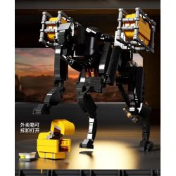 QIZHILE U0115 0115 non  CHUYỂN PHÁT NHANH BLACK PANTHER bộ đồ chơi xếp lắp ráp ghép mô hình Bionic Mechanics SONIC EXPRESS Sinh Vật Máy