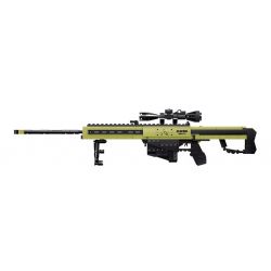 GUDI 40302 non  SÚNG TRƯỜNG BẮN TỈA BARRETT 5 TỔ HỢP bộ đồ chơi xếp lắp ráp ghép mô hình Gun 491 khối