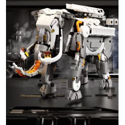 QIZHILE U0112 0112 non  VOI CƠ KHÍ CỨU HỎA bộ đồ chơi xếp lắp ráp ghép mô hình Bionic Mechanics FIRE RESCUE Sinh Vật Máy