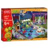 GUDI 60017 non  BỘ CẢNH THỜI KỲ ĐỒ ĐÁ bộ đồ chơi xếp lắp ráp ghép mô hình Plants Vs Zombies Hoa Quả Nổi Giận 713 khối