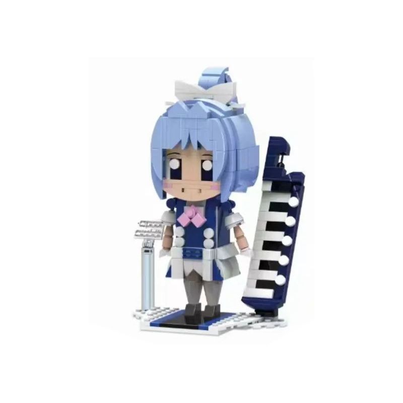 ZHEGAO 00342 non  ANH HÙNG BÀN PHÍM bộ đồ chơi xếp lắp ráp ghép mô hình KEYBOARDIST 410 khối