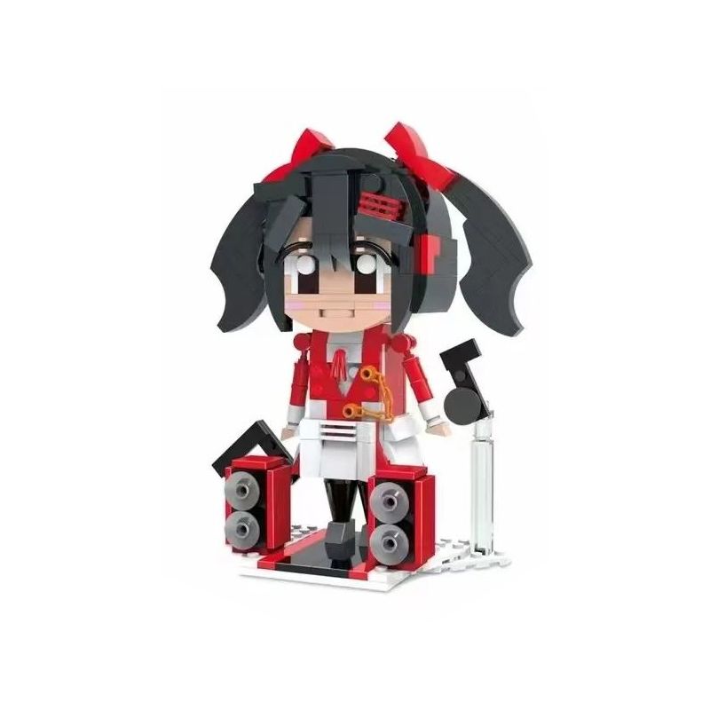 ZHEGAO 00341 non  BỘ CHỈNH ÂM bộ đồ chơi xếp lắp ráp ghép mô hình TUNER 409 khối