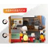 JAKI JK2361 2361 non  NHÀ HÀNG MÌ KAWAMACHI RAMEN NHẬT BẢN QUANG CẢNH ĐƯỜNG PHỐ bộ đồ chơi xếp lắp ráp ghép mô hình Modular Buildings Mô Hình Nhà Cửa