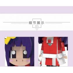 ZHEGAO 00340 non  NGHỆ SĨ GUITAR bộ đồ chơi xếp lắp ráp ghép mô hình GUITARIST 400 khối