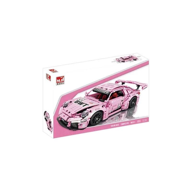 BEAUTY AND 8616 8617A non  PORSCHE 911 tỷ lệ 1:14 bộ đồ chơi xếp lắp ráp ghép mô hình  Kỹ Thuật Công Nghệ Cao Mô Hình Phương Tiện 1388 khối