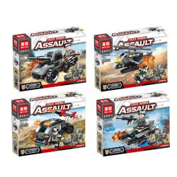 MEILIAN 98139 non  4 TỔ HỢP TÀU ĐỔ BỘ NÉM BOM HẠT NHÂN bộ đồ chơi xếp lắp ráp ghép mô hình 682 khối