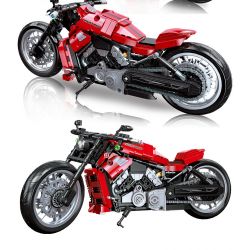 JIESTAR 91020 non  HARLEY DAVIDSON ĐÊM BÁNH LÁI bộ đồ chơi xếp lắp ráp ghép mô hình  NIGHT ROD Kỹ Thuật Công Nghệ Cao Mô Hình Phương Tiện 849 khối