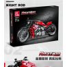 JIESTAR 91020 non  HARLEY DAVIDSON ĐÊM BÁNH LÁI bộ đồ chơi xếp lắp ráp ghép mô hình  NIGHT ROD Kỹ Thuật Công Nghệ Cao Mô Hình Phương Tiện 849 khối
