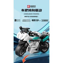 SEMBO 705301 non  GIÓ XUÂN XE MÁY 250SR bộ đồ chơi xếp lắp ráp ghép mô hình Motorcycle Motorbike CFMOTO Xe Hai Bánh 304 khối