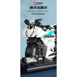 SEMBO 705301 non  GIÓ XUÂN XE MÁY 250SR bộ đồ chơi xếp lắp ráp ghép mô hình Motorcycle Motorbike CFMOTO Xe Hai Bánh 304 khối