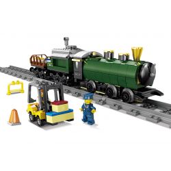 Bozhi 98237 non  TÀU GIẢI PHÓNG bộ đồ chơi xếp lắp ráp ghép mô hình Trains CITY TRAIN Tàu Hỏa 372 khối